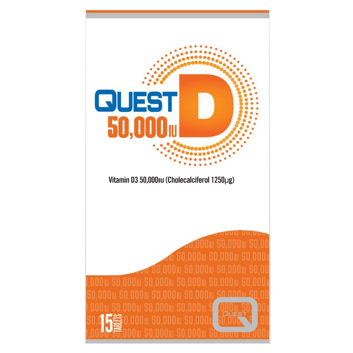 Quest D 50000IU Tab 15s