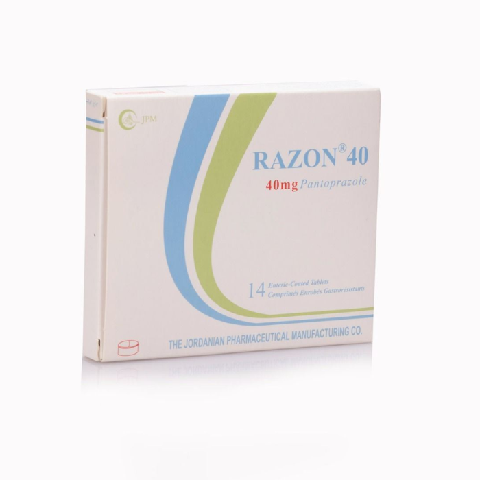 رازون 40MG أقراص 14 (7 أقراص شريط × 2)