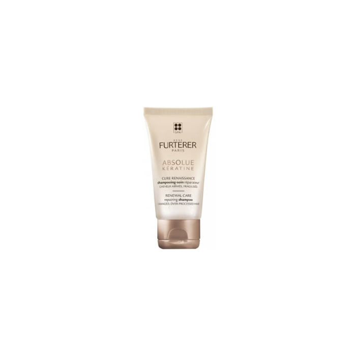 Rene Furterer Absolue Keratine Renewal Shampoo - Repairing Shampoo for Extremely Damaged or Over-Processed Hair 200ml