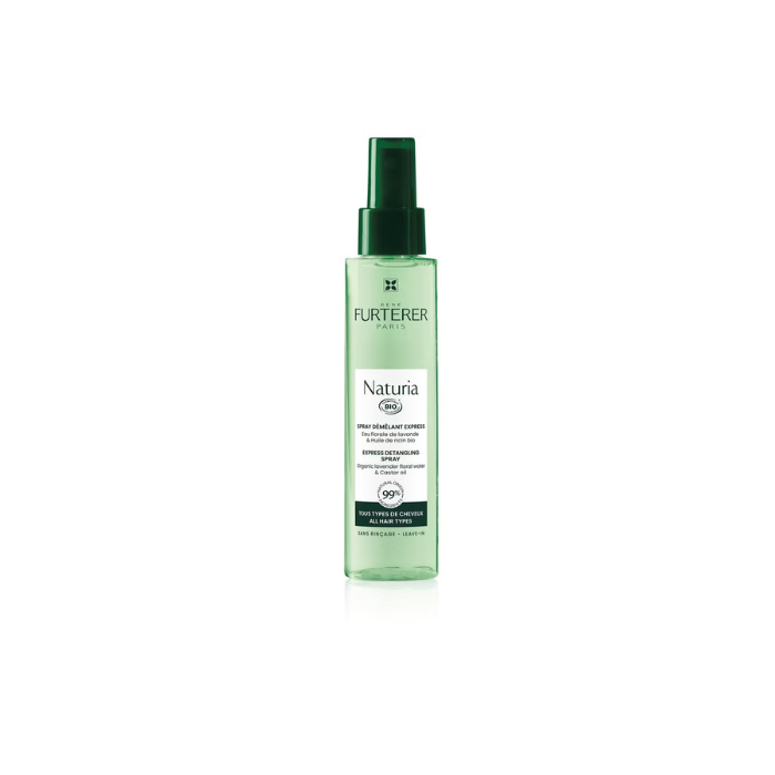 Rene Furterer Naturia Express Detangling Spray, Organic Vegan Leave-In Hydrating Hair Care - 200ml