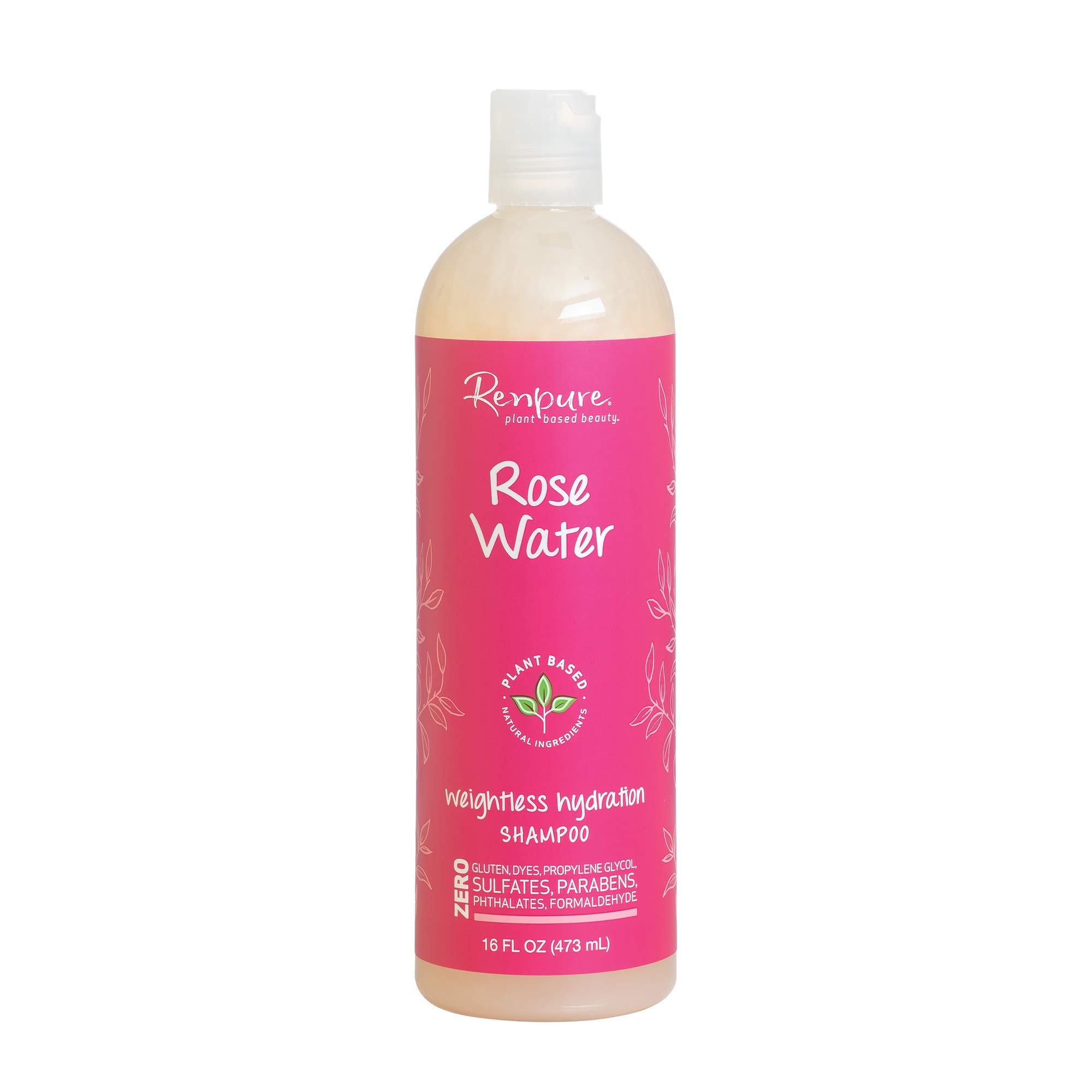 Renpure Rose Water Shampoo 16 oz