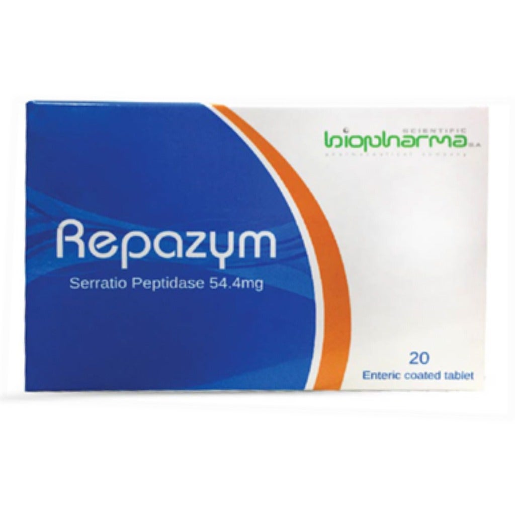 Repazym Ec Tabs 20s Blister