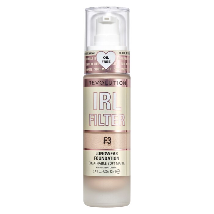 Revolution IRL Filter Longwear Foundation - F3