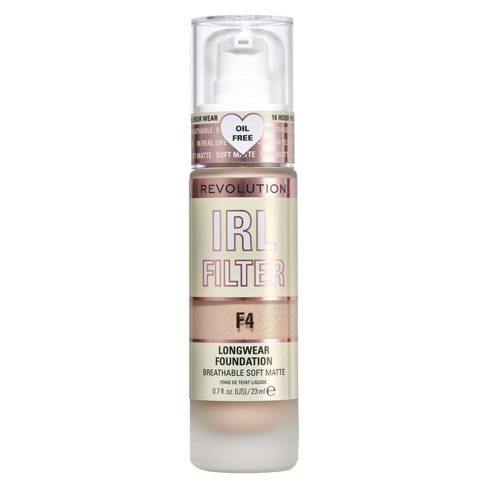 Revolution IRL Filter Longwear Foundation - F4