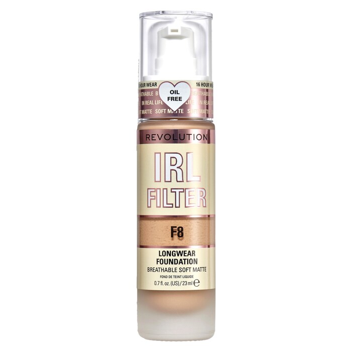 Revolution IRL Filter Longwear Foundation - F8