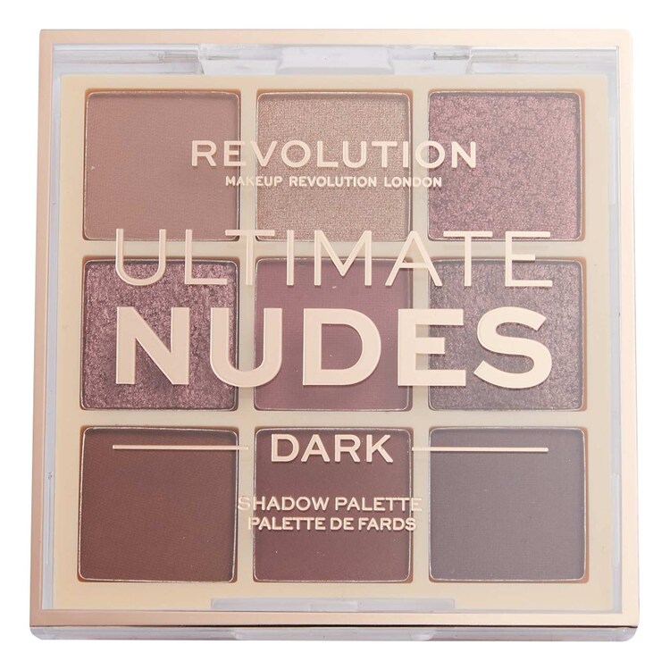 Revolution Ultimate Nudes Shadow Palette - Dark