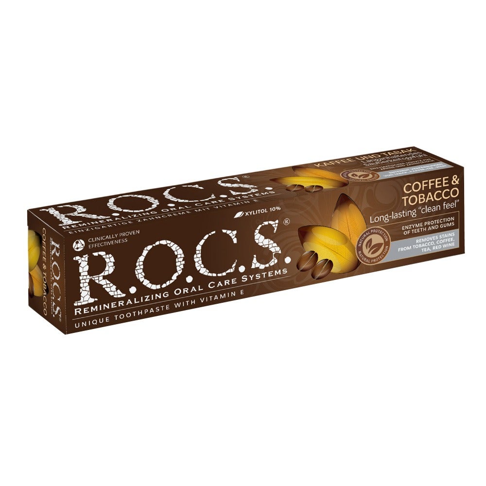 Rocs Coffee & Tobacco Tooth Paste 60ml