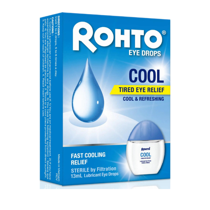 Rohto Cool Eye Drops 13ml Bottle