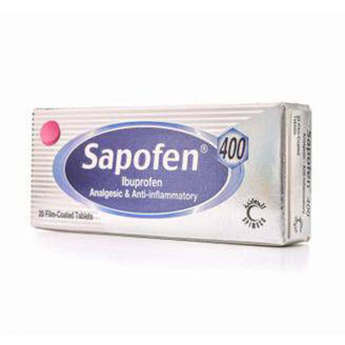 Sapofen 400mg Tablet 20's (10's Blister X 2)