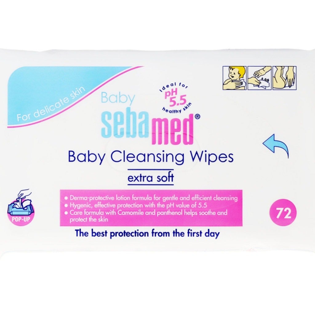 Sebamed Baby Wet Wipes 72's