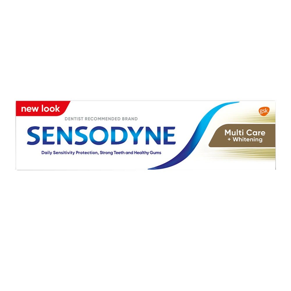 Sensodyne Multicare + Whitening Gel Toothpaste 75 ml