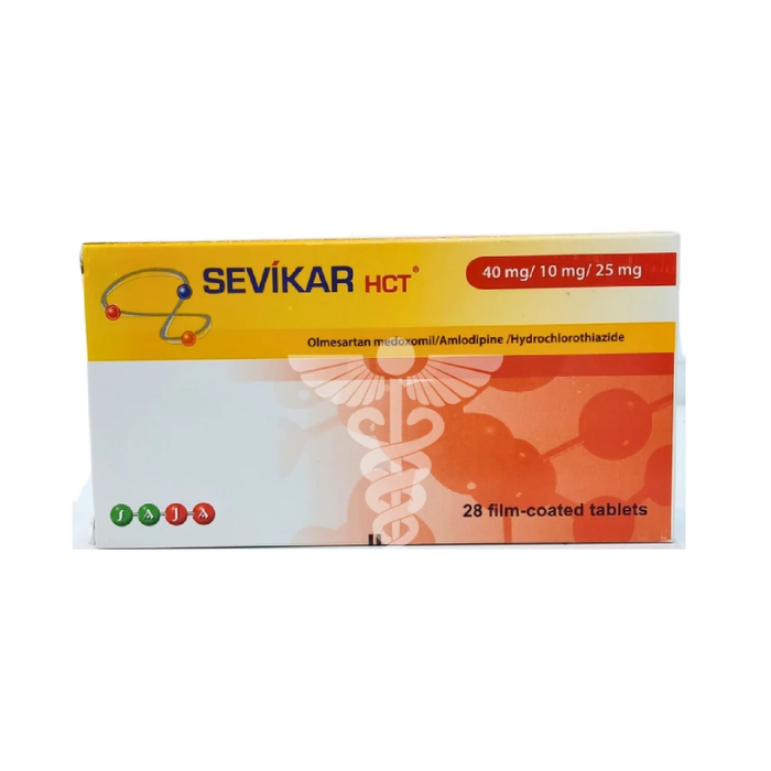 Sevikar HCT 40MG/10MG/25MG Tab 28s