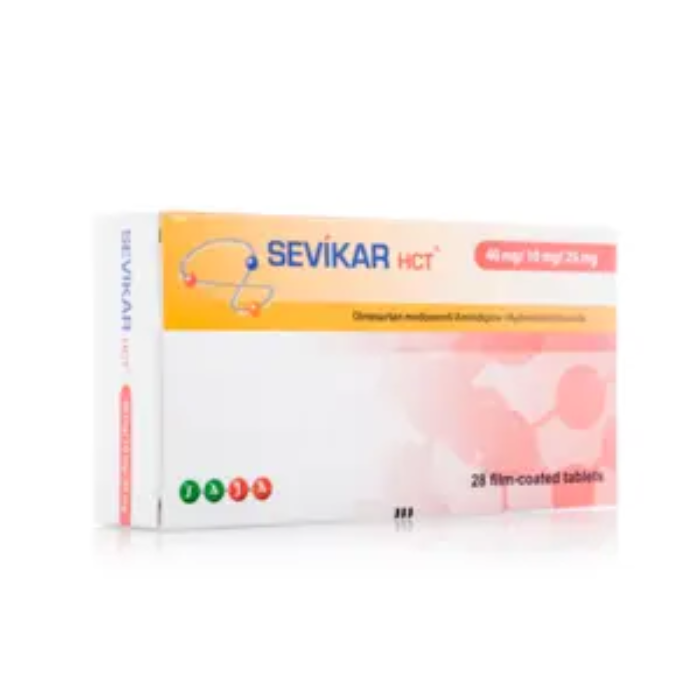 Sevikar HCT 40MG/5MG/25MG Tab 28s
