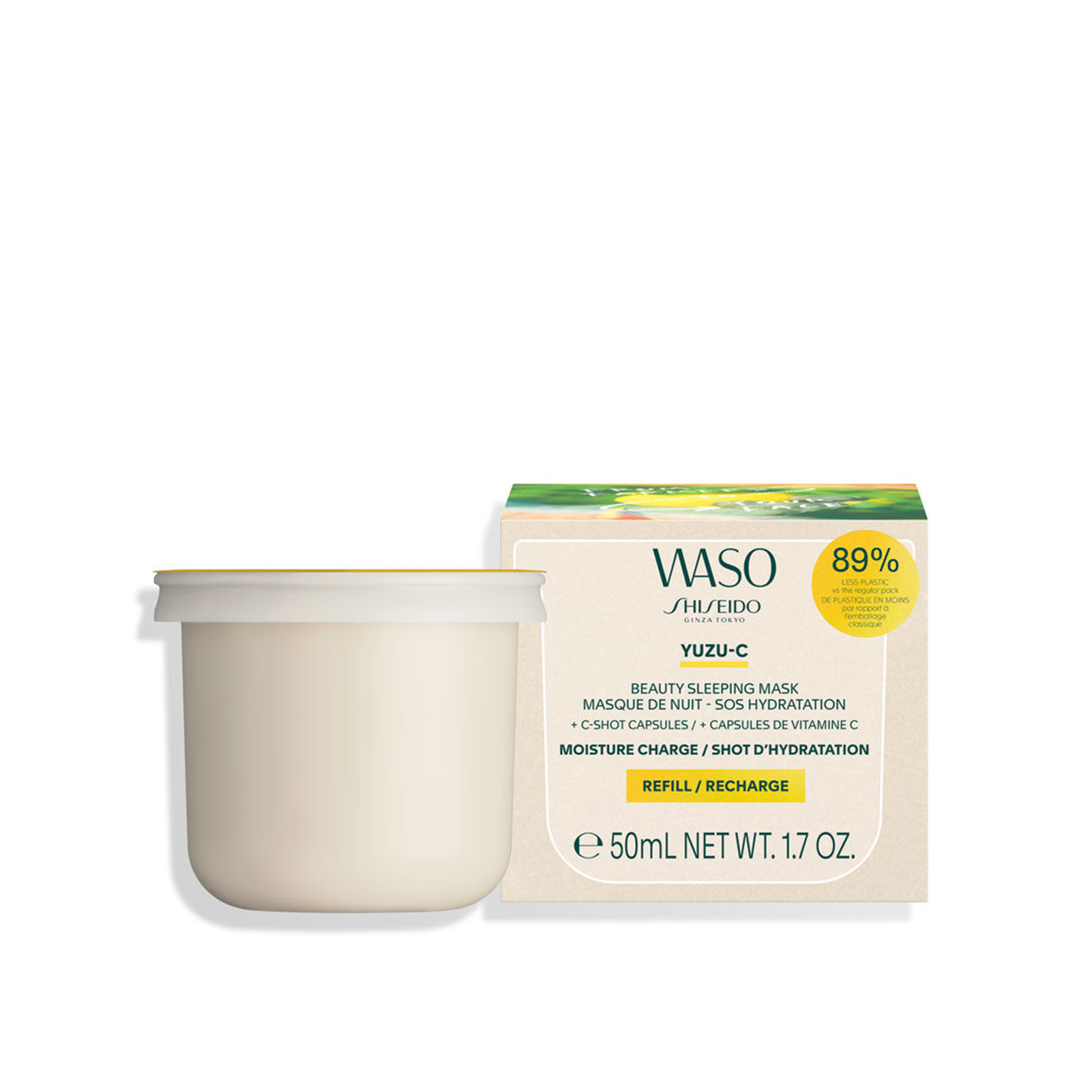 Shiseido Waso Yuzu-C Beauty Sleeping Mask Refill 50ml