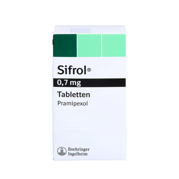 SIFROL 0.7MG TAB 30S (10S BLISTER X 3)