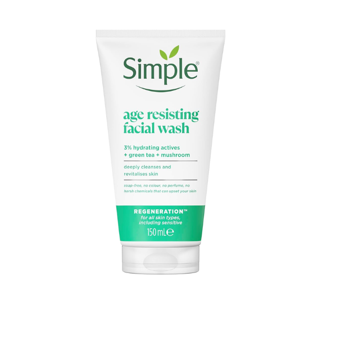 Simple Regeneration Age Resisting Gentle Wash 150ml