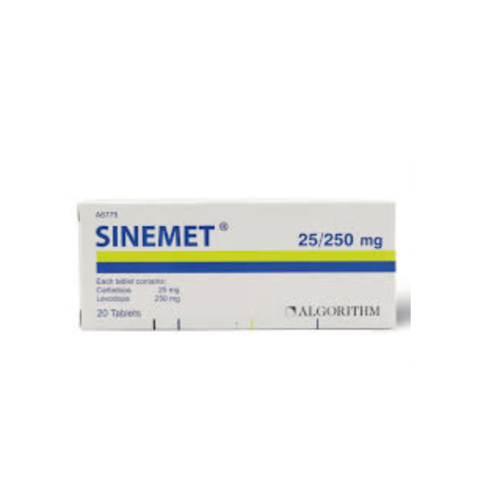Sinemet 250/25 Tab 20s (10sblister X 2)