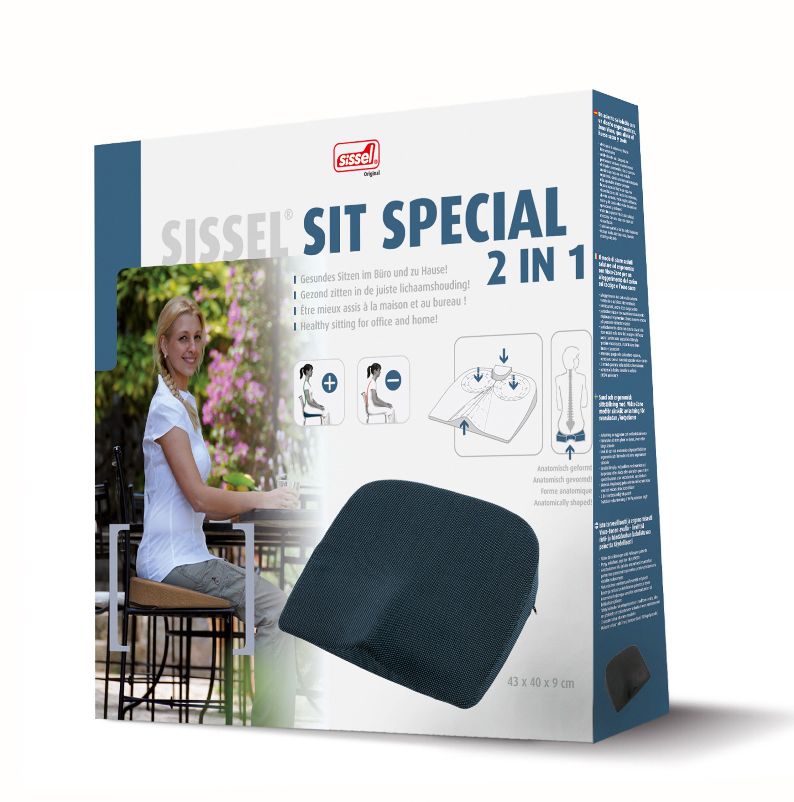 Sissel Sit Special 2 In 1 Blue New