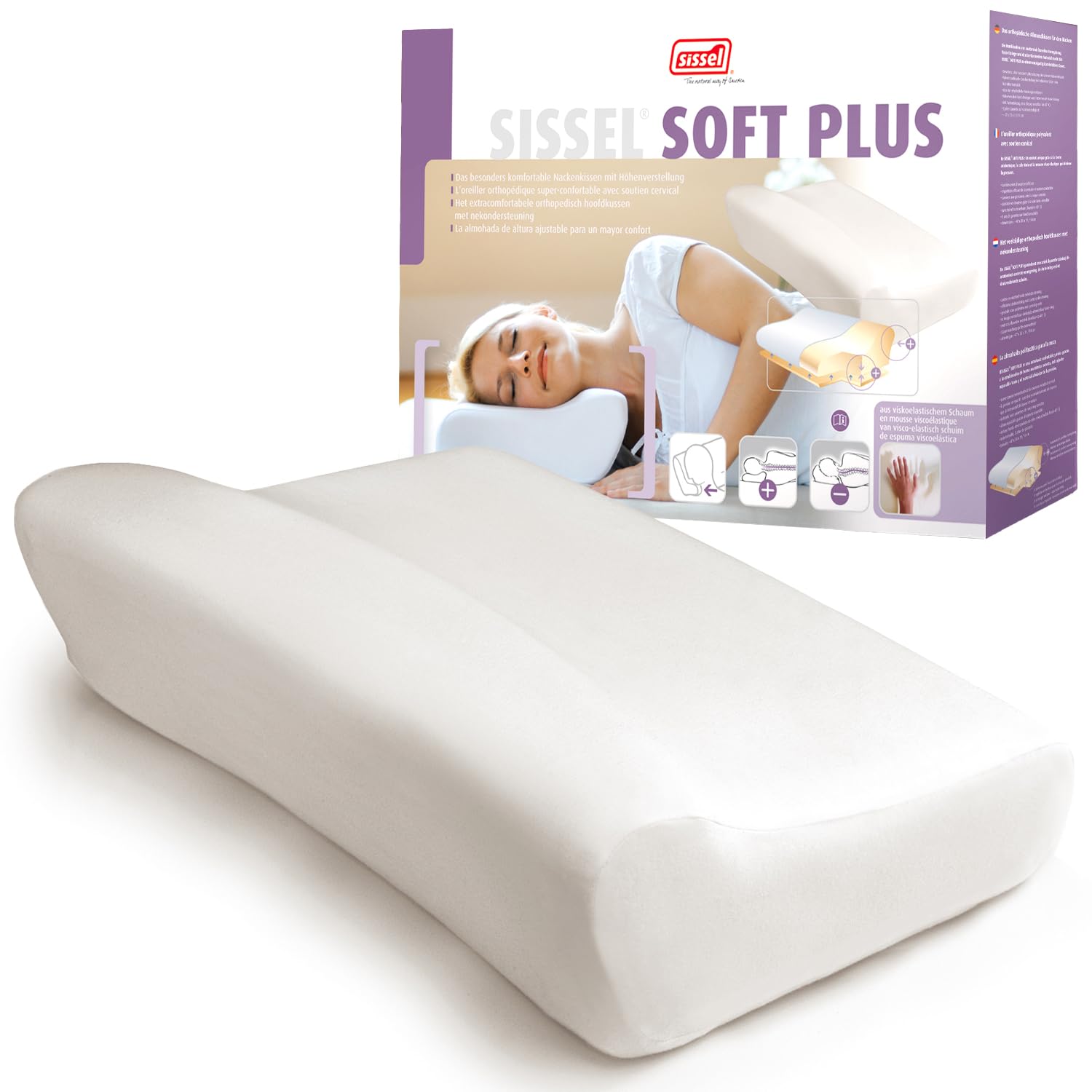 Sissel Soft Plus Neck Pillow With Cover