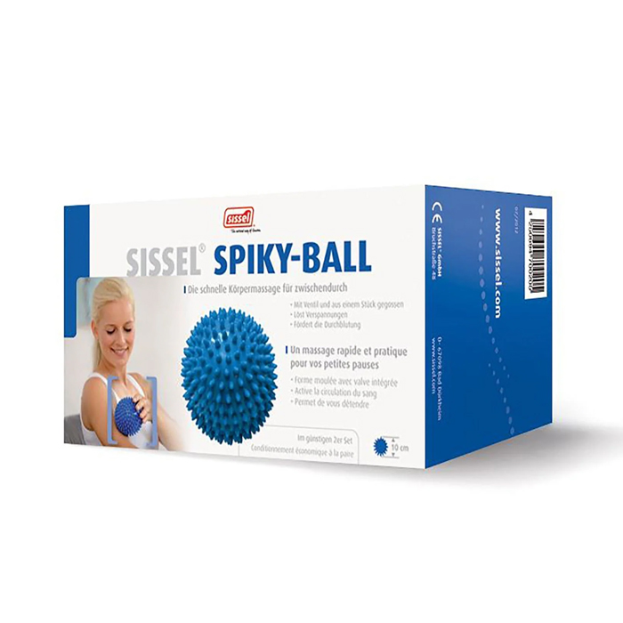 Sissel Spiky Ball Blue- 10Cm set Of 2