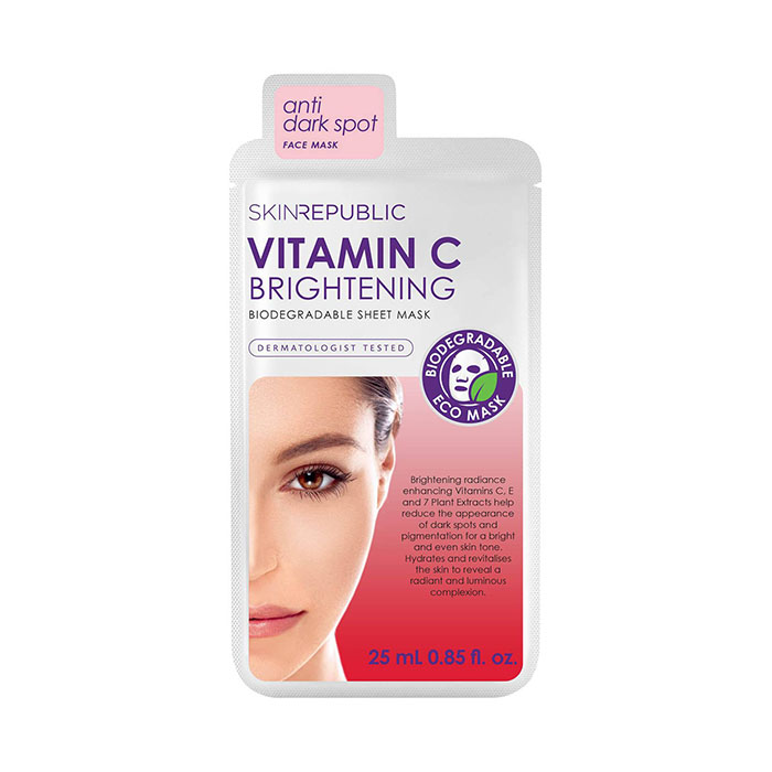 Skin Republic Brightening Vitamin C Face Mask Sheet 25ml