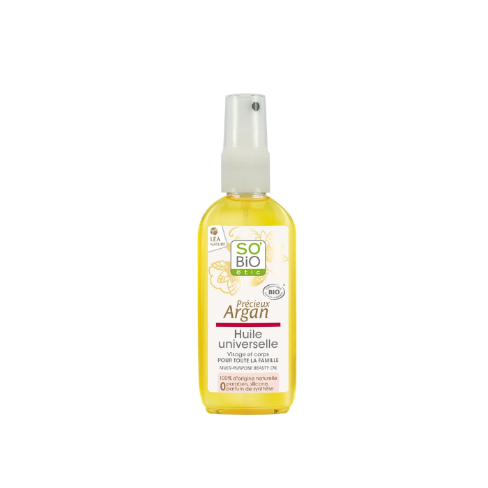 So Bio Etic Organic Argan Multi-Purpose Beauty Oil 100ml