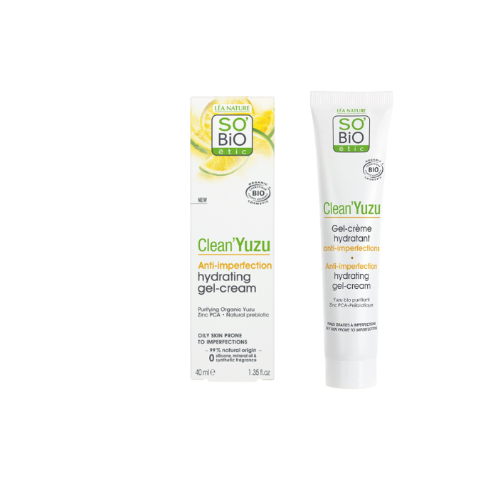 So Bio Etic Organic Clean Yuzu Hydrating Gel Cream 40ml