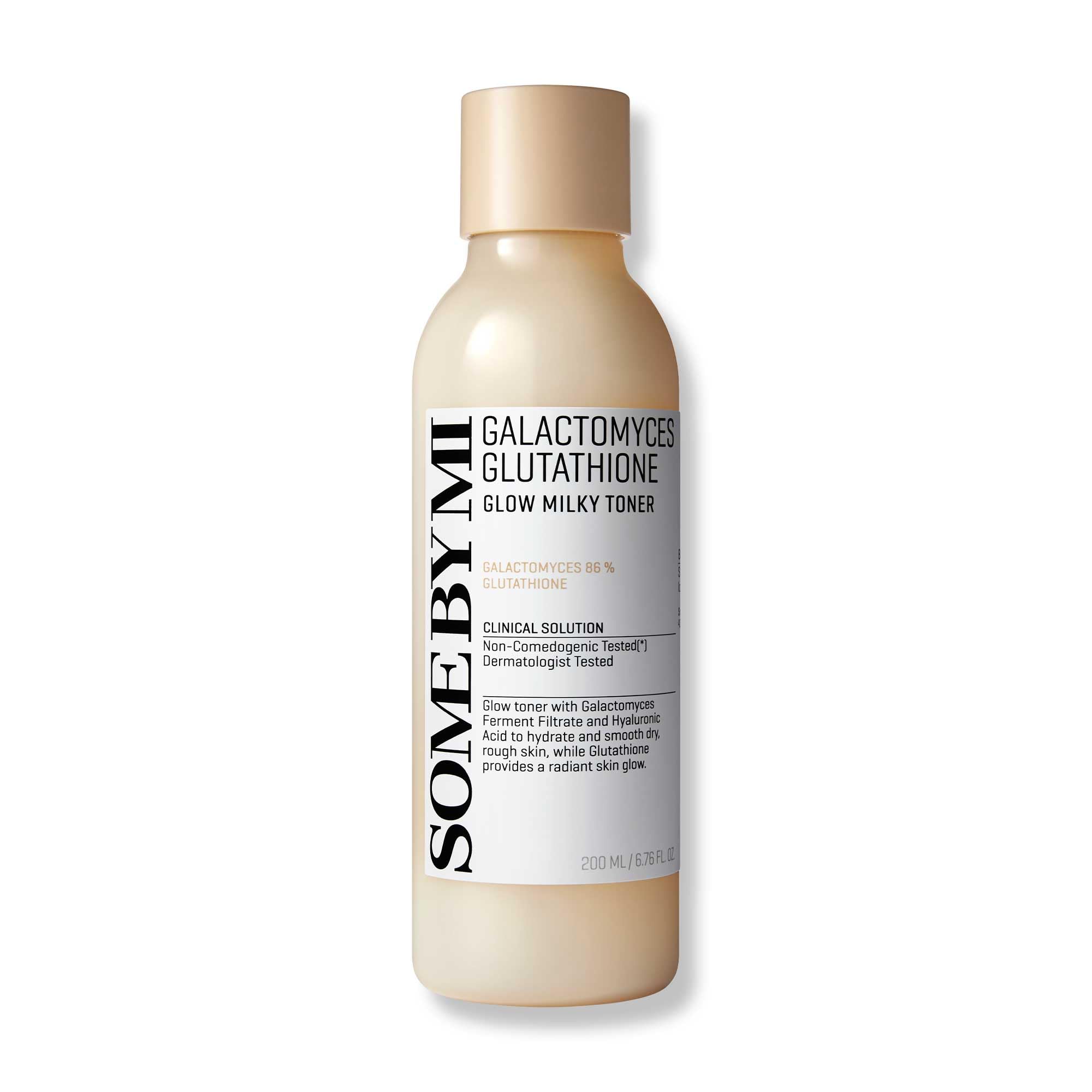 Some By Mi Galactomyces Glutathione Glow Milky Toner, Brightening and Hydrating Radiance Care - 200ml