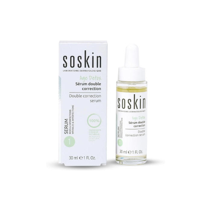 Soskin Age Detox Double Correction Serum 30ml