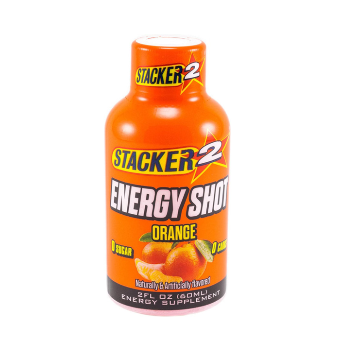 Stacker2 Xtra Extreme Energy Shot Orange 2 Oz