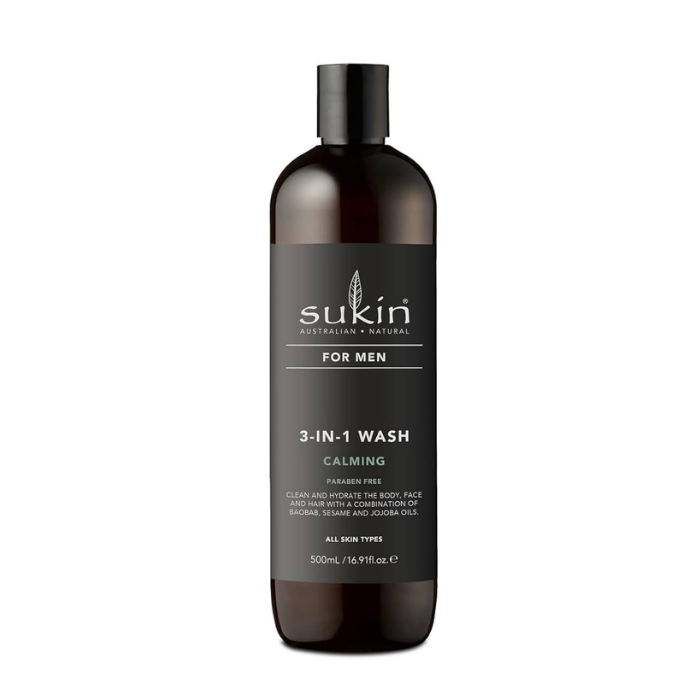 Sukin For Men 3-in-1 Wash Calming 500 ml