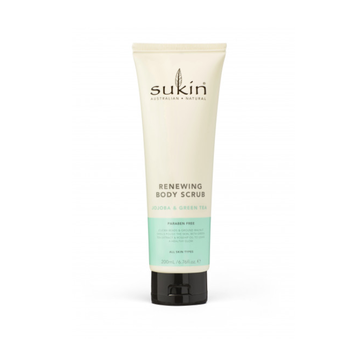 Sukin Renewing Body Scrub Green Tea & Jojoba 200 ml