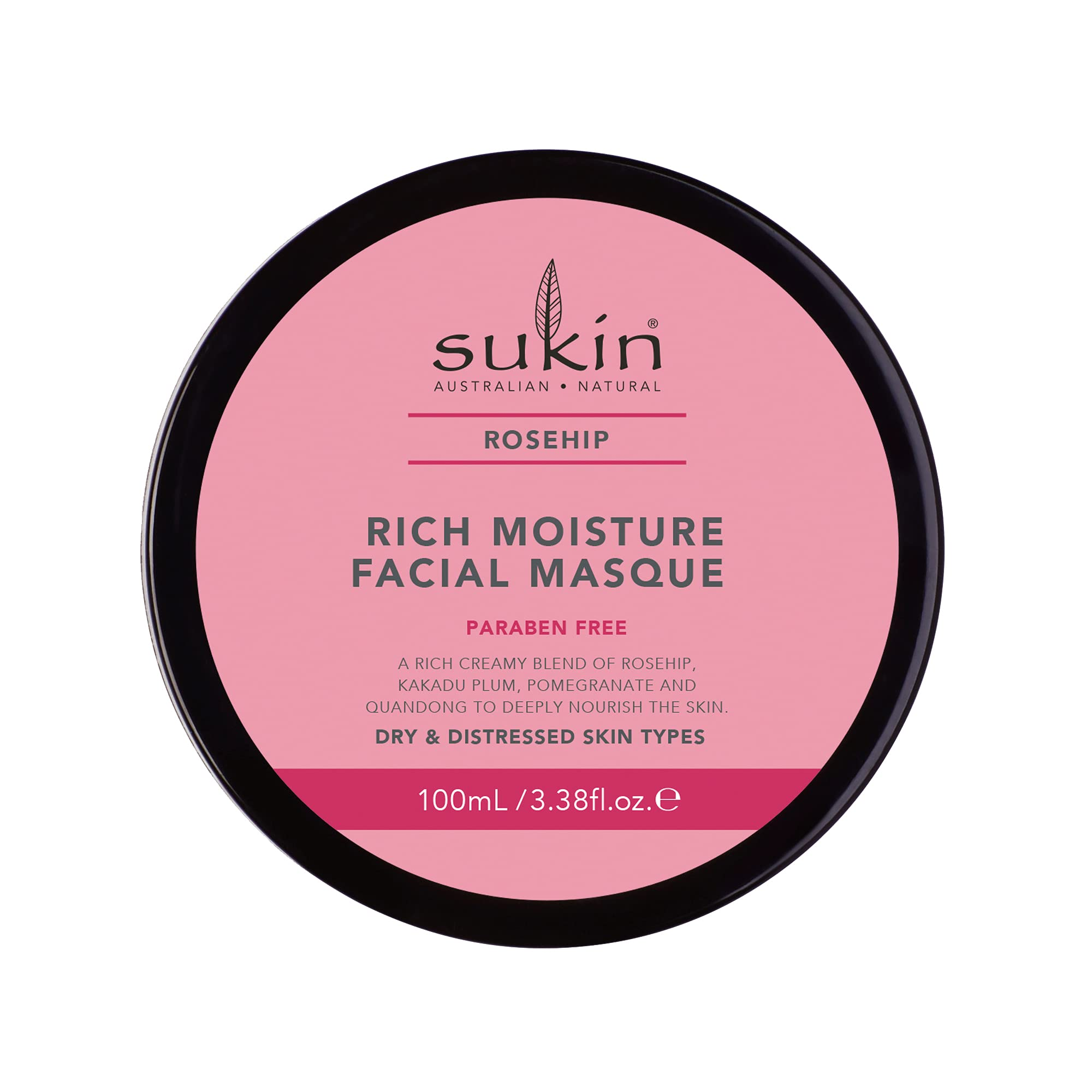 Sukin Rosehip Rich Moisture Facial Masque 100 ml