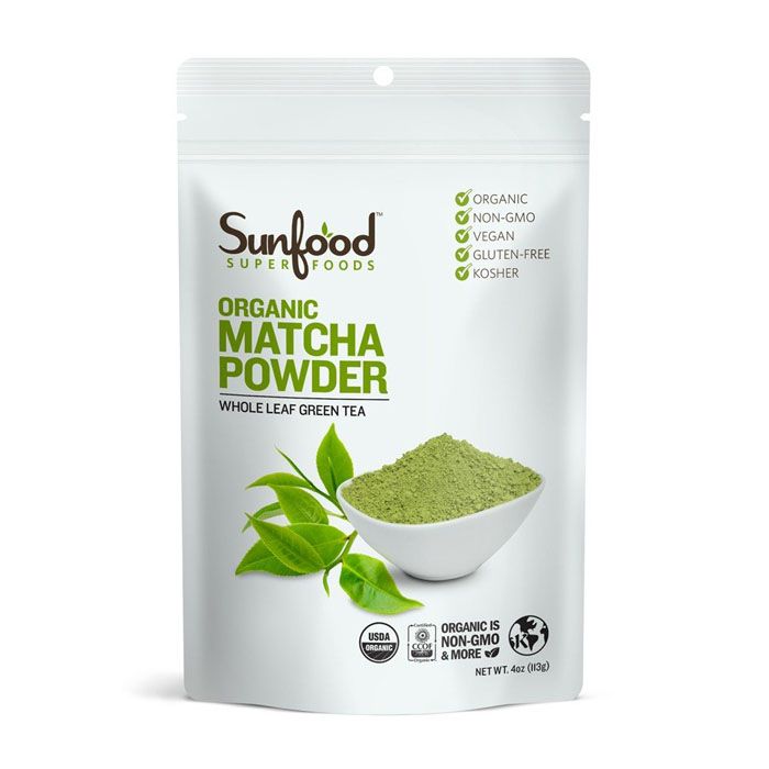 Sunfood Superfoods Matcha Green Tea Powder 4 Oz