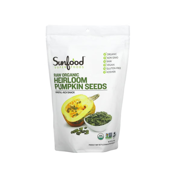 Sunfood Superfoods Pumpkin Seeds 8 Oz