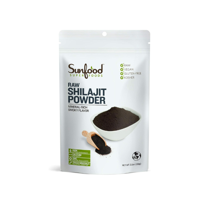 Sunfood Superfoods Raw Shilajit Powder 3.5 Oz