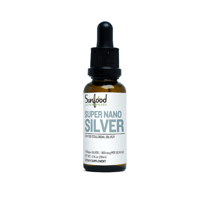 Sunfood Superfoods Super Nano Silver 1 Oz