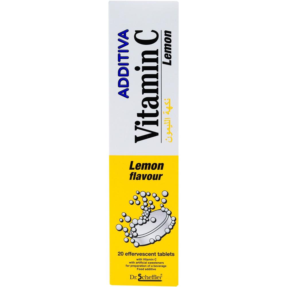 Sunshine Nutrition Vitamin C 1000mg Effervescent Tablet Lemon 20's Value Pack