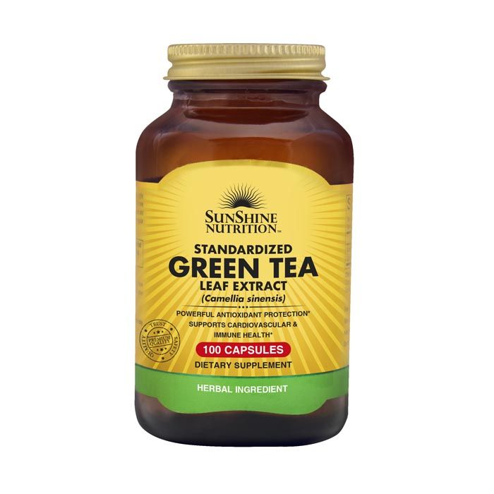Sunshine Nutrition Green Tea 320mg Capsules 100's