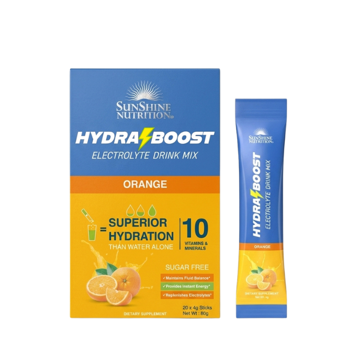 Sunshine Nutrition Hydra Boost Orange 4G 20s