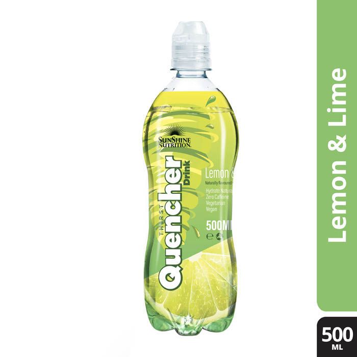 Sunshine Nutrition Thirst Quencher Drink Lemon & Lime 500ml