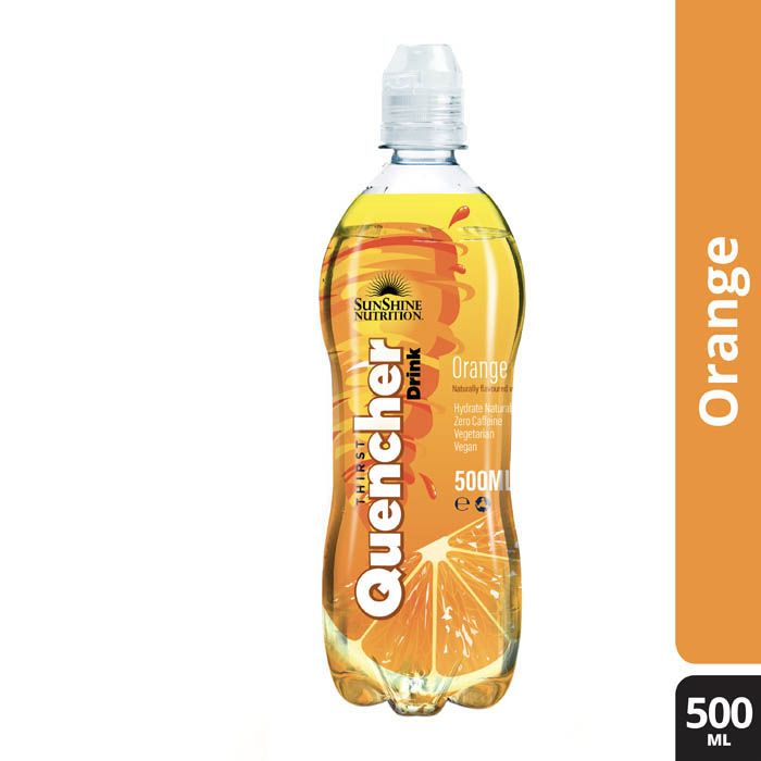 Sunshine Nutrition Thirst Quencher Drink Orange 500ml