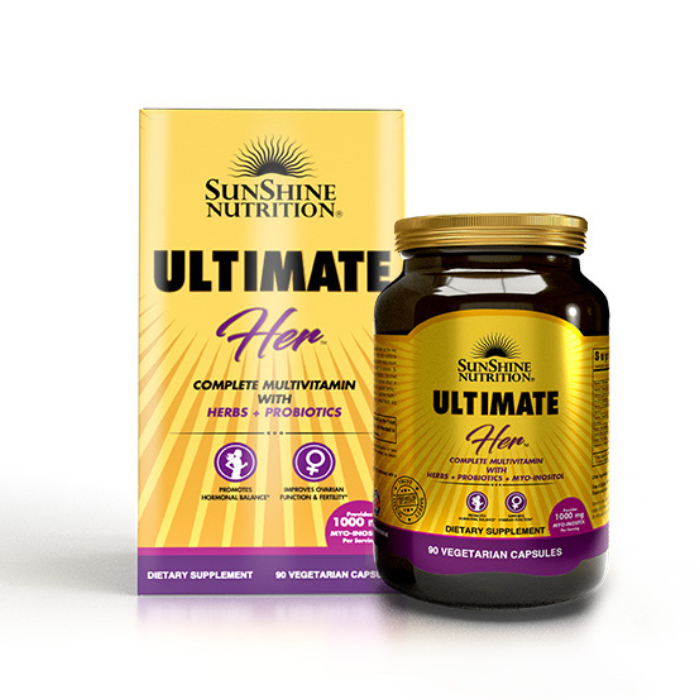 Sunshine Nutrition Ultimate Her Multivitamin Capsule 90's