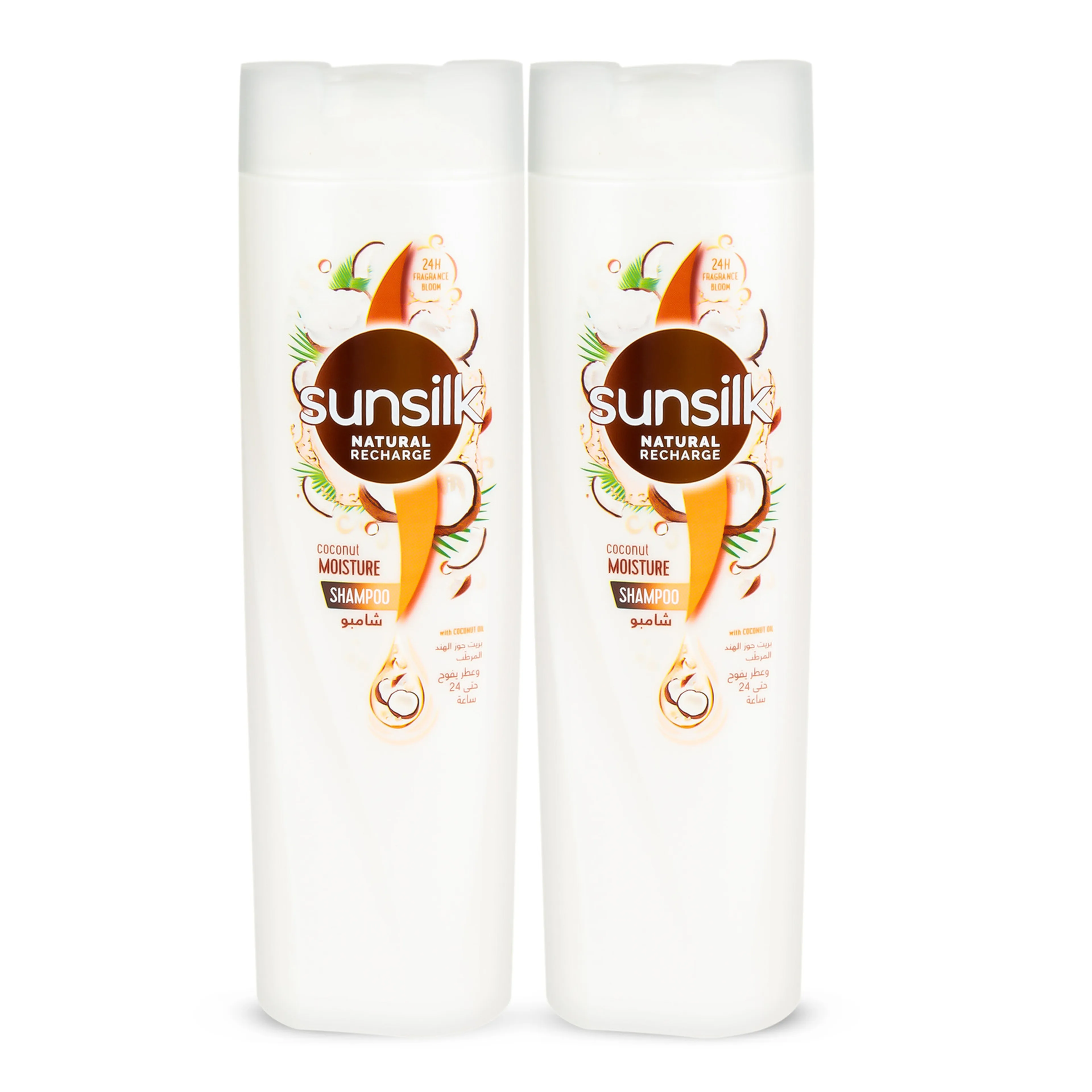 Sunsilk Coconut Moisture Shampoo, 400ml Pack of 2pcs