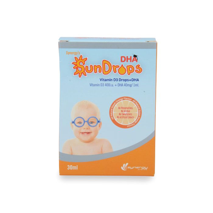 سينيرجي سن دروبز دي اتش ايه 400 وحدة دولية / مل 30 مل