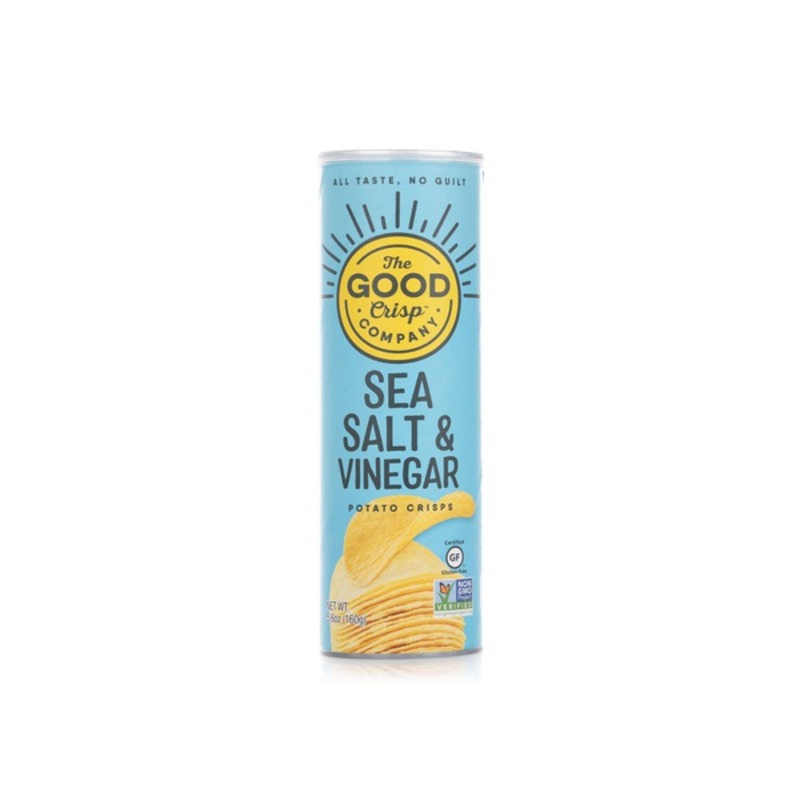 The Good Crisp Potato Crisps Sea Salt & Vinegar 160G