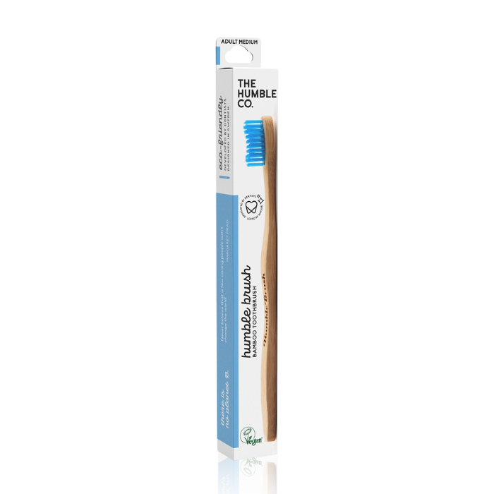 The Humble Co. Humble Brush Adult Medium Blue