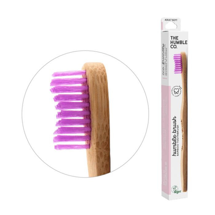 The Humble Co. Humble Brush Adult Medium Purple