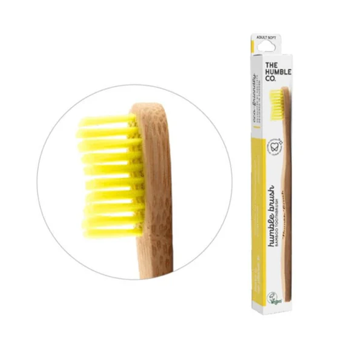 The Humble Co. Humble Brush Adult Soft Yellow