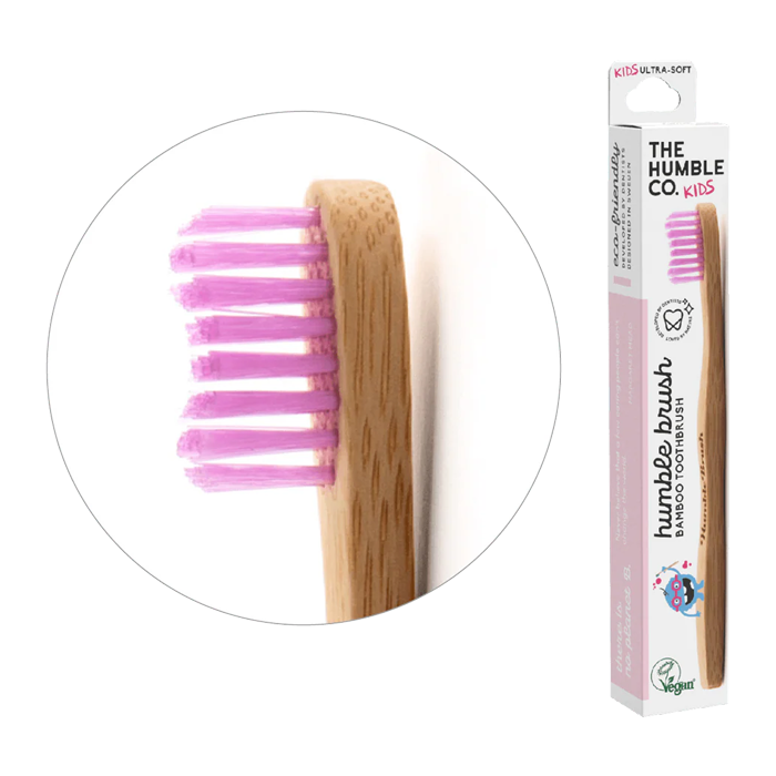 The Humble Co. Humble Brush Kids Toothbrush Purple